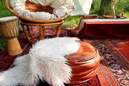 picknick in stijl, muziek, djembe, poef, bondje.jpg